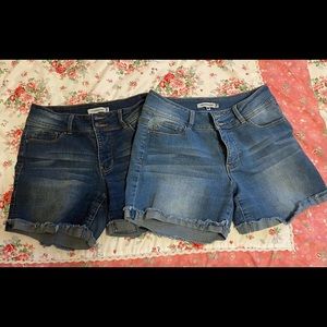 YMI WannaBettasxape? Jean Shorts